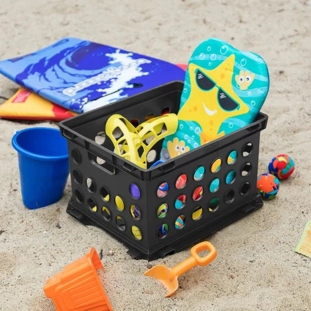 Sterilite Plastic File Crate in Black - Amado Deals - wholesale and distributors with free shipping in United States