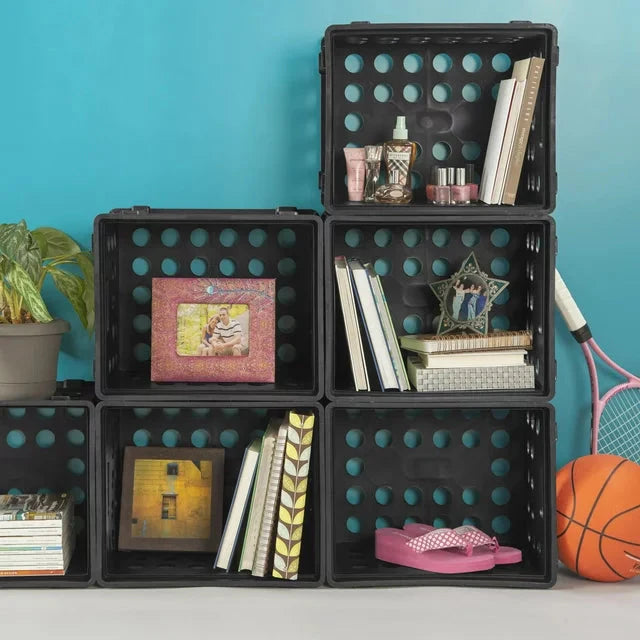 Sterilite Plastic File Crate in Black - Amado Deals - wholesale and distributors with free shipping in United States