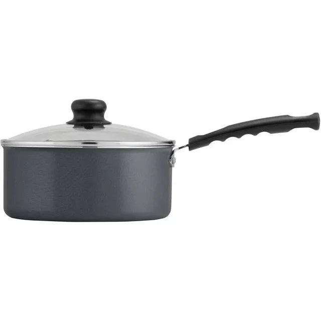 Tramontina PrimaWare 3 Quart Non-Stick Steel Gray Covered Sauce Pan - Amado Deals - wholesale and distributors with free shipping in United States