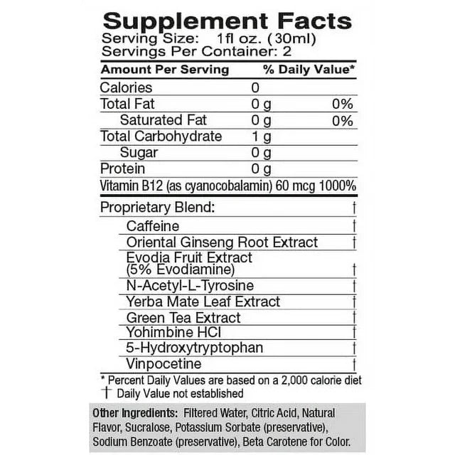 Tweaker Energy Shot, Mango Peach, 2 fl oz, 12 count - Amado Deals - wholesale and distributors with free shipping in United States