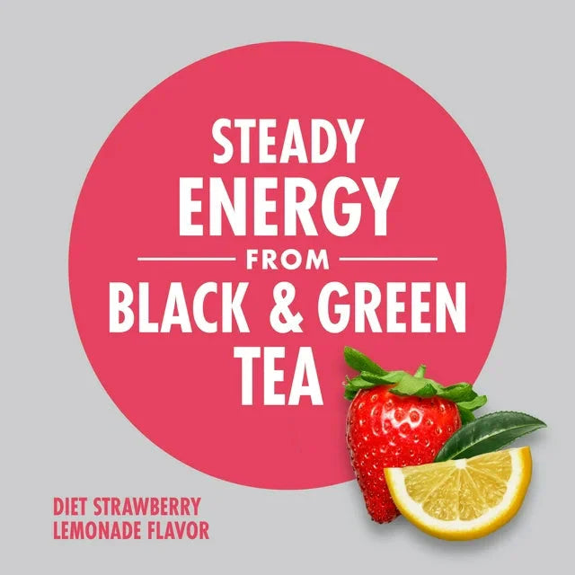 V8 +ENERGY Diet Strawberry Lemonade Energy Drink, 8 fl oz Can (Pack of 6) - Amado Deals - wholesale and distributors with free shipping in United States