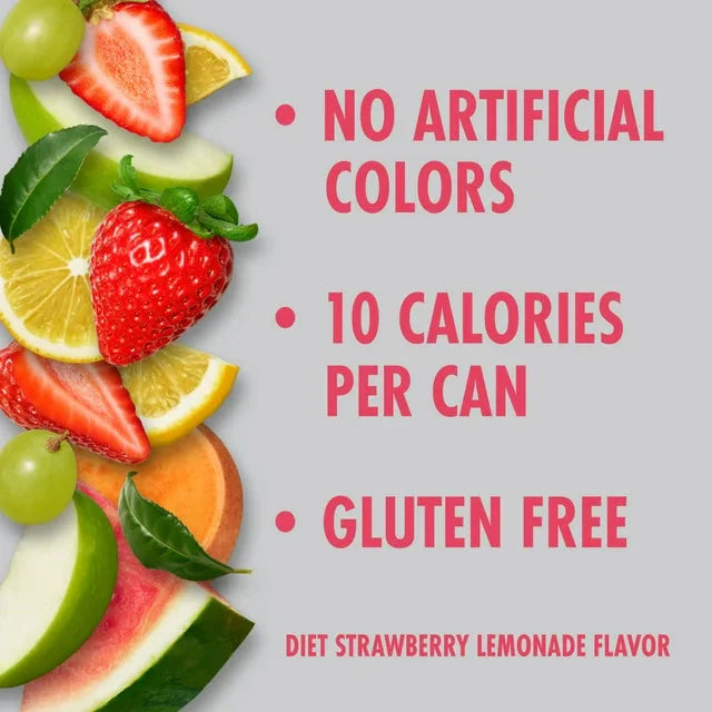 V8 +ENERGY Diet Strawberry Lemonade Energy Drink, 8 fl oz Can (Pack of 6) - Amado Deals - wholesale and distributors with free shipping in United States