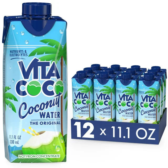 Vita Coco Coconut Water, Pure, 11.1 Fl Oz, 12 Count - Amado Deals - wholesale and distributors with free shipping in United States