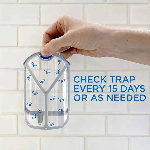 Zevo Flying Insect Fly Trap (1 Device + Refill) Featuring Blue And UV Light To Attract Flying Insects