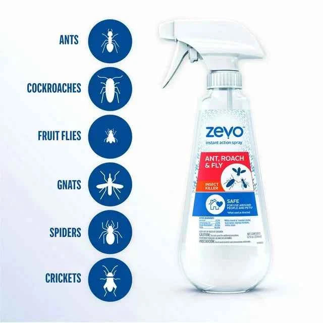 Zevo Multi-Insect Killer - Ant, Roach, Fly Spray 12oz