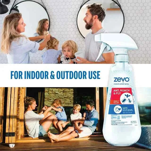 Zevo Multi-Insect Killer - Ant, Roach, Fly Spray 12oz