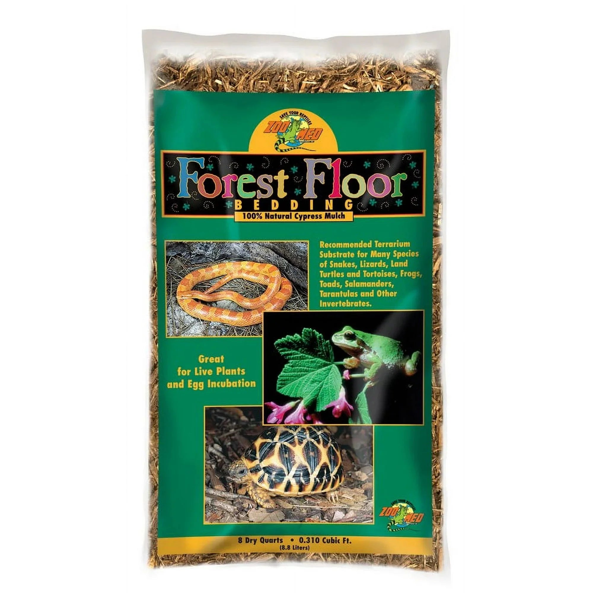 Zoo Med Laboratories Forest Floor��� Natural Cypress Mulch Substrate Bedding 8 Quartz - Amado Deals - wholesale and distributors with free shipping in United States